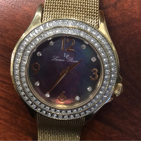 Lucien Piccard MOP watch gold - Picture 5 of 9